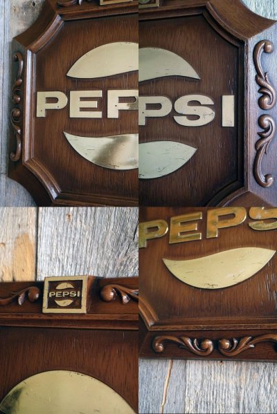 画像1: ビンテージ　PEPSI　サイン