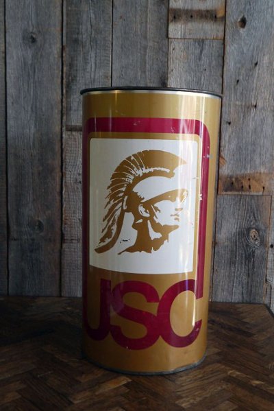 画像1: ビンテージ　USC　TRASH缶