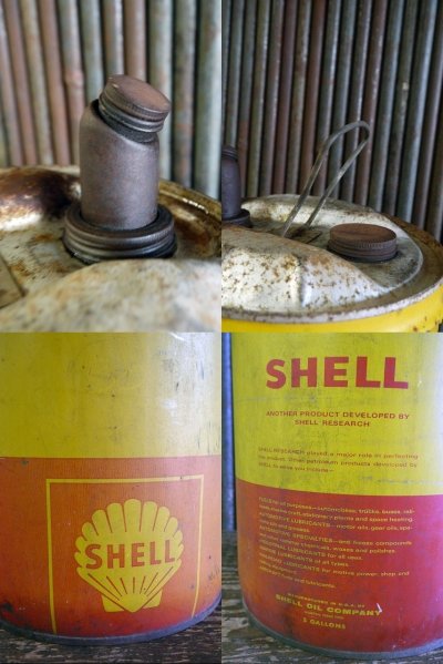 画像2: ビンテージ　SHELL　OIL缶