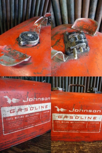 画像2: ビンテージ　Johnson　GASOLINE　缶