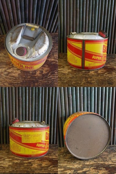 画像3: ビンテージ　USA　GASOLINE　缶　B