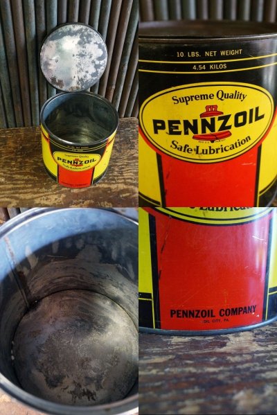画像2: ビンテージ　PENNZOIL　Safe　Lubrication　缶