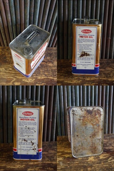 画像3: ビンテージ　Vita　Power　MOTOR　OIL缶