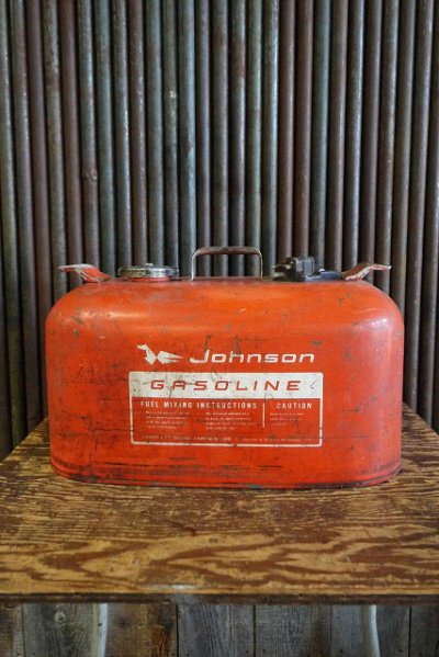 画像1: ビンテージ　Johnson　GASOLINE　缶