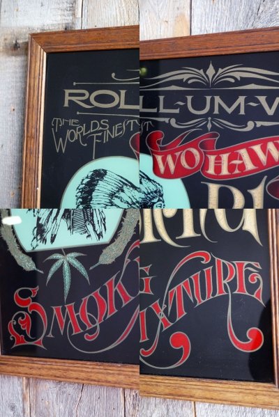 画像1: ビンテージ　WOHAWK　Blend　SMOKE　MIXTURE　パブミラー　