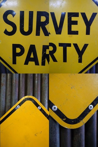 画像1: ビンテージ　SURVEY　PARTY　サイン