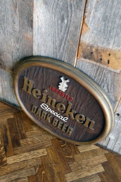 画像1: ビンテージ　Heineken　サイン