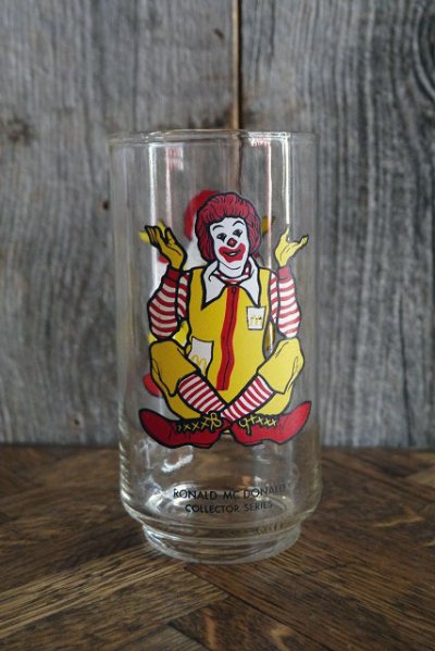 画像1: ビンテージ　RONALD　MACDONALD　グラス(観賞用)
