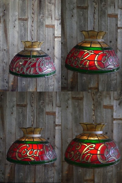 画像1: ビンテージ　Coca-Cola　プールランプ