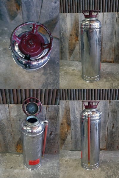 画像2: ビンテージ　GENERAL　メタル消火器