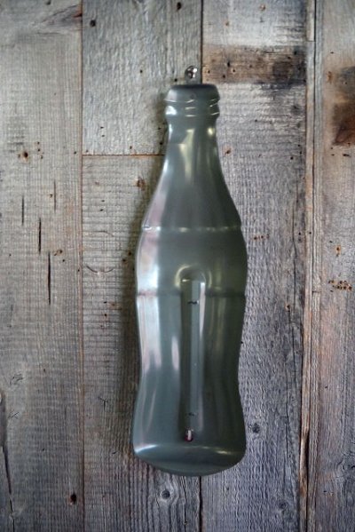 画像3: ビンテージ 　Coca-Cola　ボトル　温度計看板