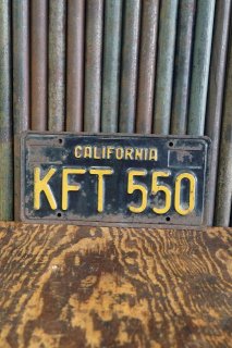 ヴィンテージ ナンバープレート Number Plate - GOOD-OLD_STAGE