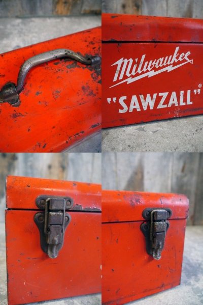 画像2: ビンテージ　Milwaukee　SAWZALL　TOOL　BOX