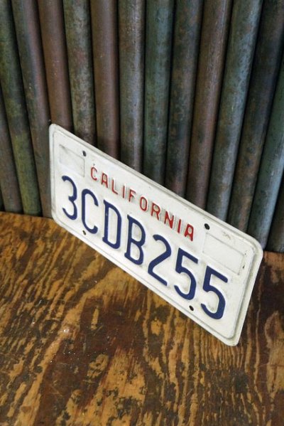 画像1: ビンテージ　CALIFORNIA　ナンバープレート　C