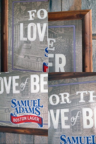 画像1: USA　SAMUEL　of　BEER　大型パブミラ―