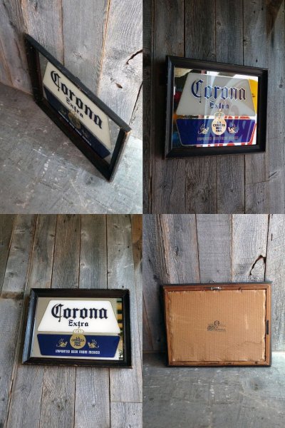 画像2: ビンテージ　CORONA　パブミラー　