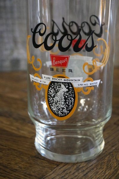 画像2: ビンテージ　Coors　ガラスコップ　B