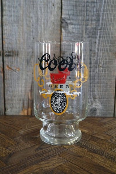 画像1: ビンテージ　Coors　ガラスコップ　E