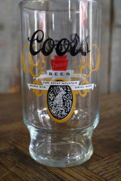 画像2: ビンテージ　Coors　ガラスコップ　C