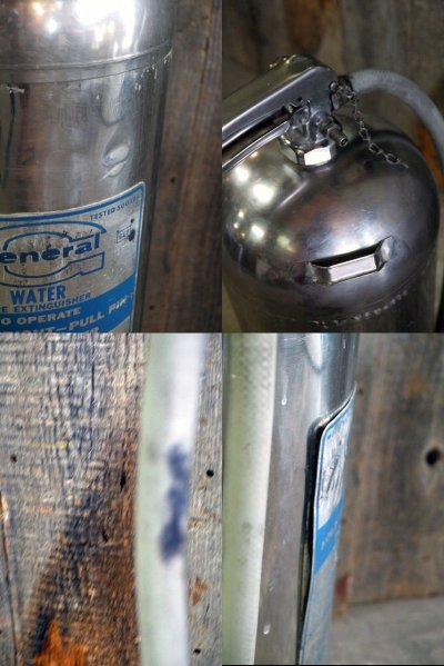画像1: ビンテージ　General　メタル消火器　B