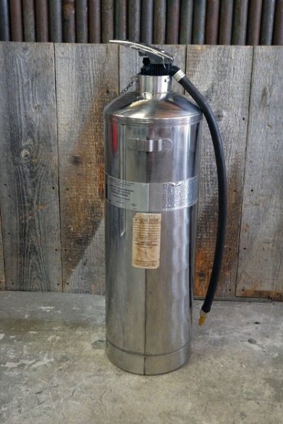 画像1: ビンテージ　Kidde　メタル消火器　