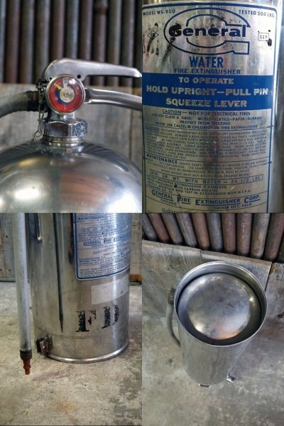 画像3: ビンテージ　General　メタル消火器　B