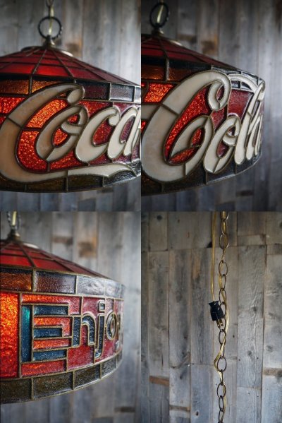 画像2: ビンテージ　ENJOY　Coca-Cola　プールランプ