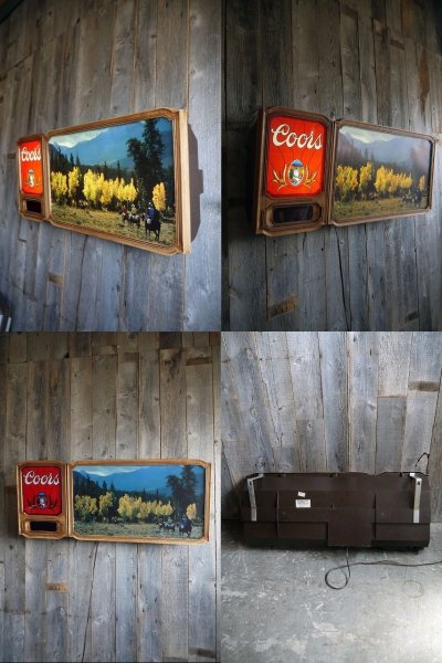 画像2: ビンテージ　Coors　大型ライトサイン