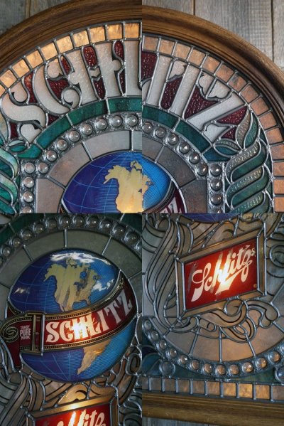 画像1: ビンテージ　SCHLITZ 　ライトサイン