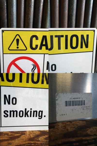 画像1: USA　CAUTION　サイン　C