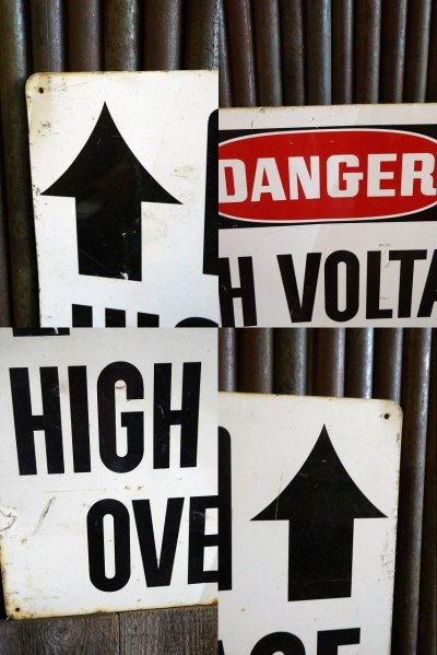 画像1: ビンテージ　DANGER　サイン