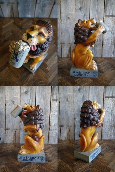 画像1: ビンテージ　LOWENBRAU　STORE　Display　人形