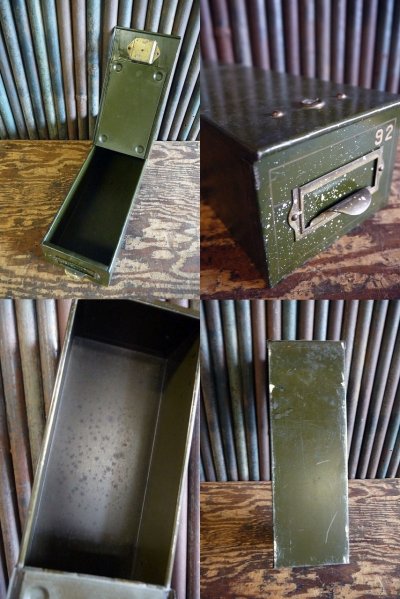 画像3: アンティーク　USA　SAFETY　メタルBOX　