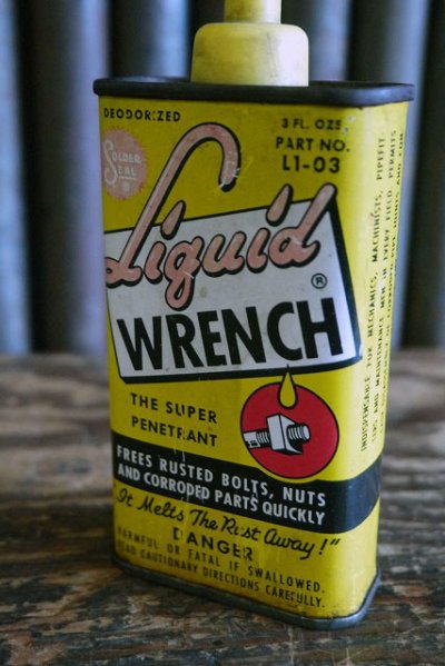画像2: ビンテージ　Liquid　WRENCH　ミニOIL缶　B