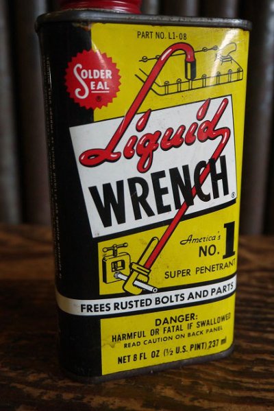 画像2: ビンテージ　Liquid　WRENCH　ミニOIL缶　C
