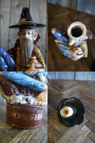 画像2: ビンテージ　MOONSHINE　ボトルデキャンタ