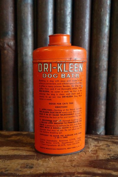 画像1: ビンテージ　DRI₋KLEEN　DOG　BATH缶
