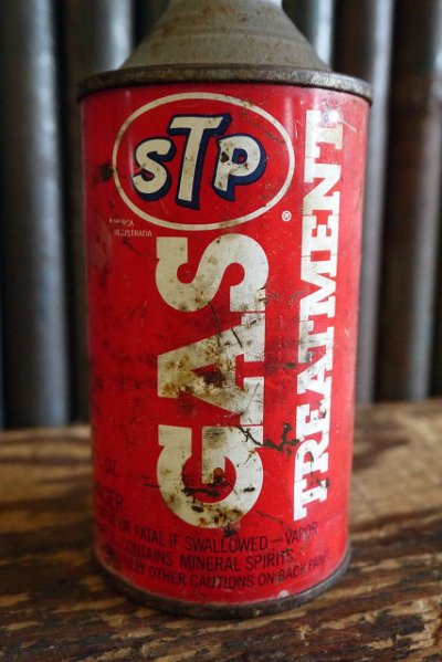 画像2: ビンテージ　STP　GAS　TREATMENT缶