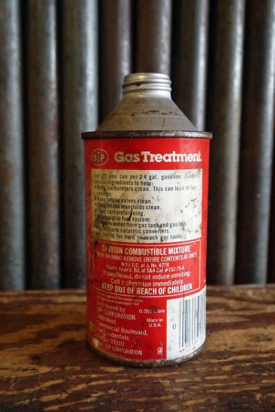 画像1: ビンテージ　STP　GAS　TREATMENT缶