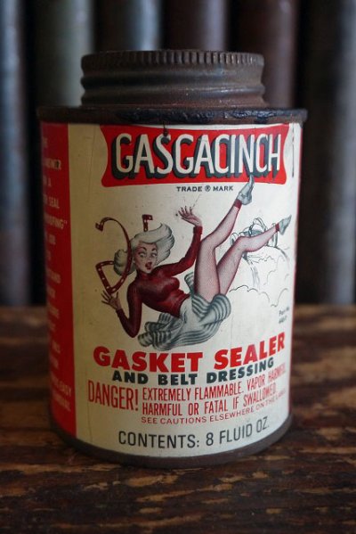 画像2: ビンテージ　GASGACINCH　GASKET SEALER　メタル缶