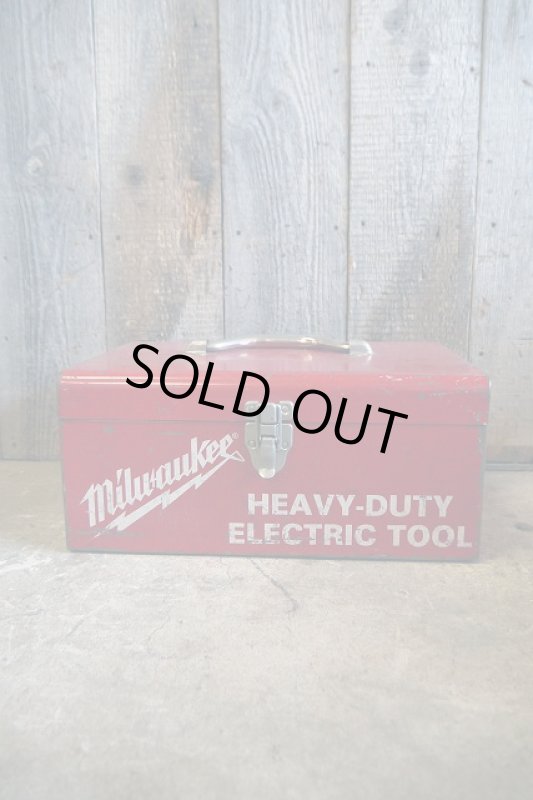 画像1: ビンテージ　Milwaukee　ELECTRIC　TOOL　BOX　C (1)