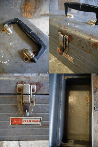 画像2: ビンテージ　CRAFTSMAN×SEARS　TOOL　BOX　