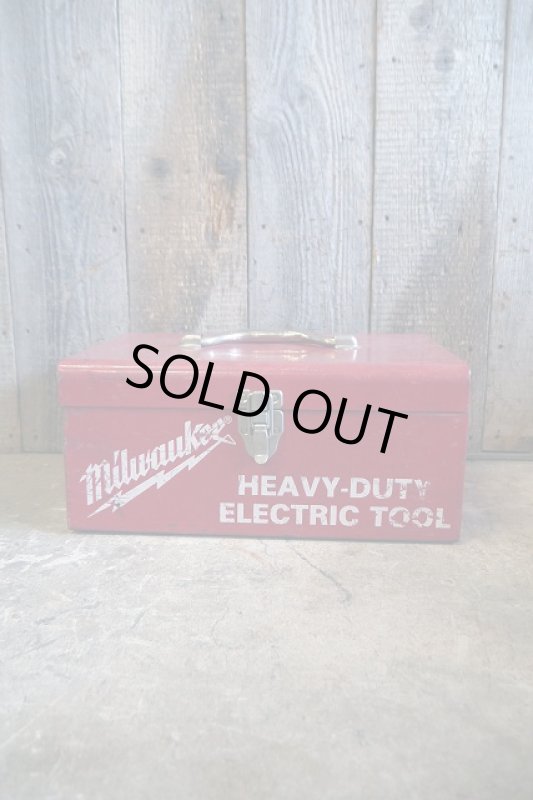 画像1: ビンテージ　Milwaukee　ELECTRIC　TOOL　BOX　B (1)