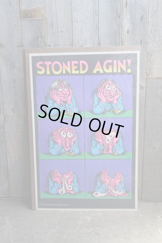 画像1: ビンテージ　STONED AGIN　ポスター　B (1)