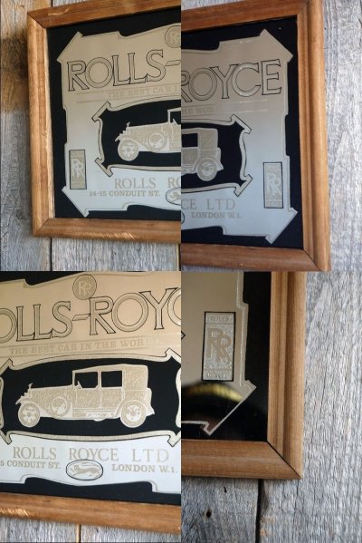 画像2: ビンテージ　ROLLS　ROYCE　ミニミラー　B