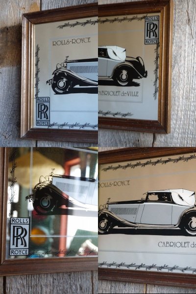 画像1: ビンテージ　ROLLS　ROYCE　ミニミラー　D