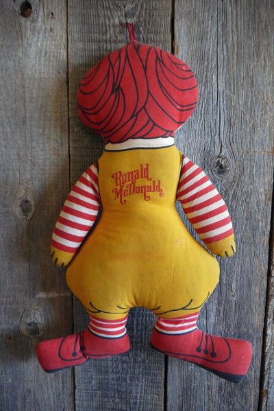 画像1: ビンテージ　Ronald　Mcdonald　人形