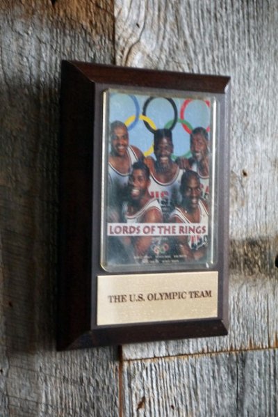 画像1: ビンテージ　 THE　U.S.　OLYMPIC　TEAM　壁掛け　
