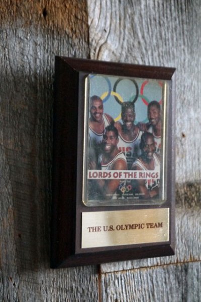 画像1: ビンテージ　 THE　U.S.　OLYMPIC　TEAM　壁掛け　B