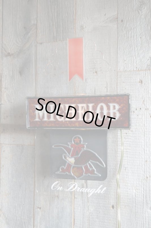 画像1: ビンテージ　MICHELOB　On　Draught　ライトサイン　 (1)